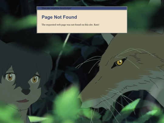 not_found screenshot