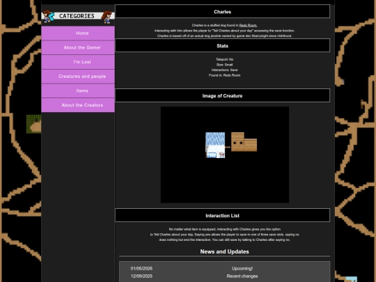 Creatures and people/Charles screenshot