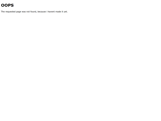 not_found screenshot