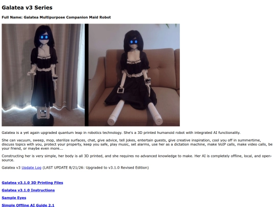 Galatea v3.0 screenshot