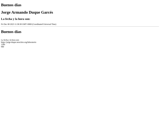 laboratorio screenshot