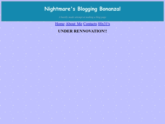 blog screenshot
