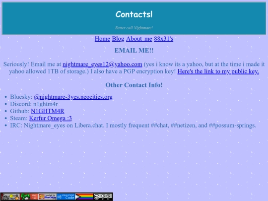 contacts screenshot