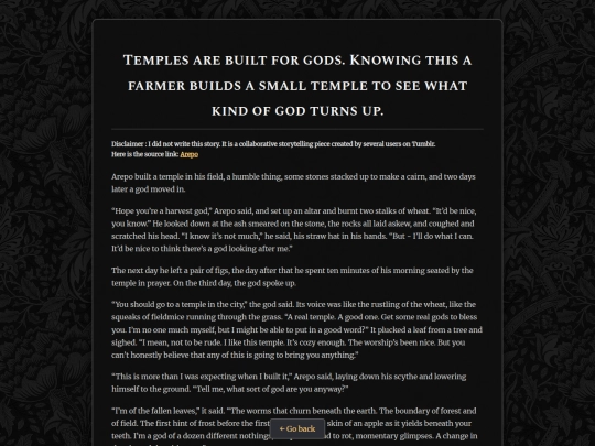 Journal posts/1.Arepo screenshot