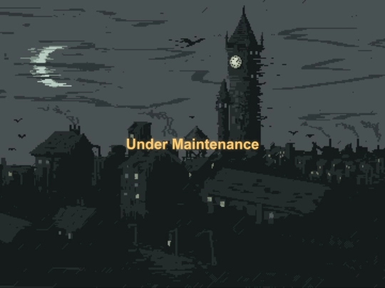Maintenance screenshot