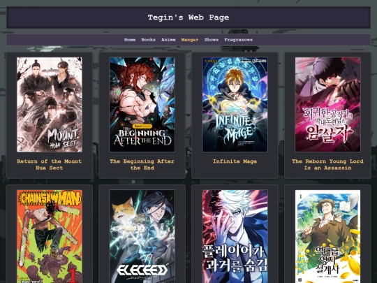 Manga screenshot