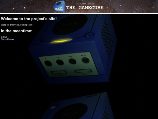 itcamefromthegamecube screenshot