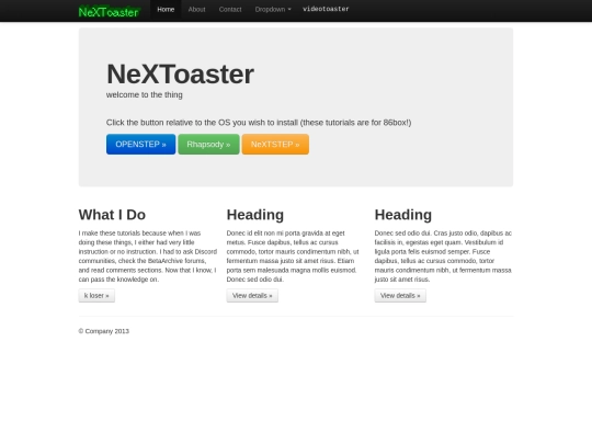 nextoaster screenshot