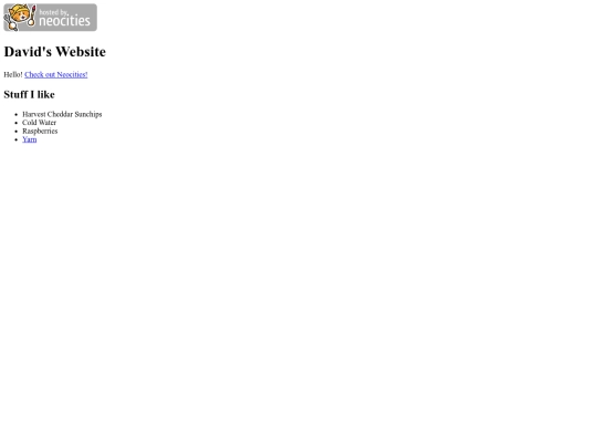 index screenshot