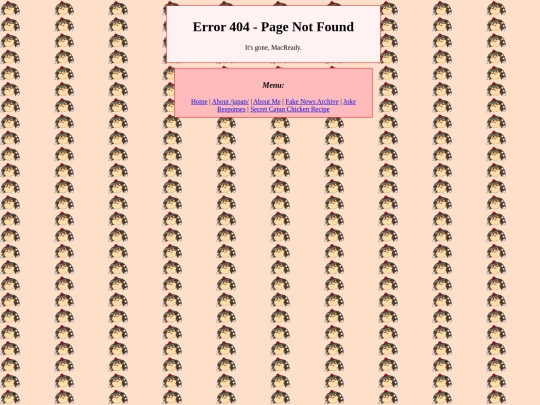 not_found screenshot