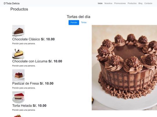 Productos screenshot