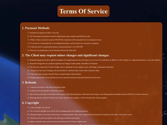 TOS/TermsOfSerivice screenshot