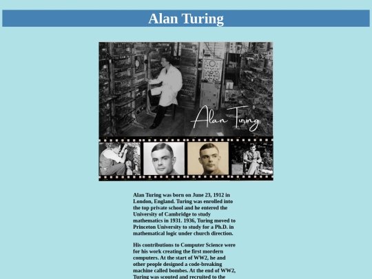 alanTuring screenshot