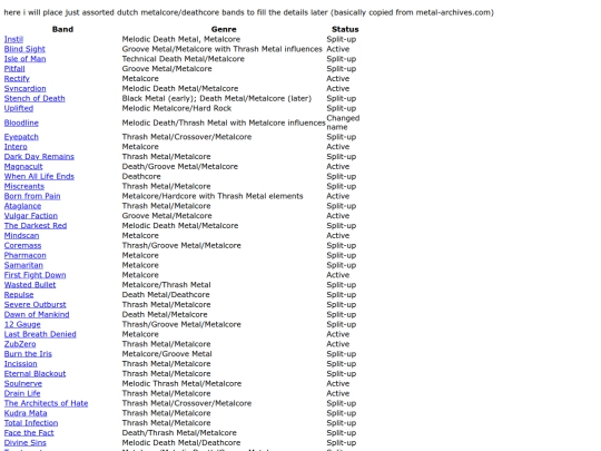 unsorted_metalcore screenshot