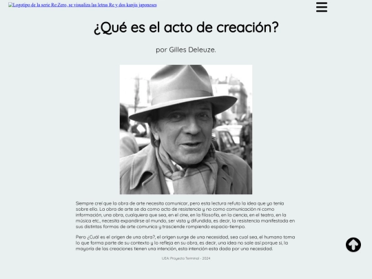 TrabajoTeorico/Que es el acto de creacion screenshot