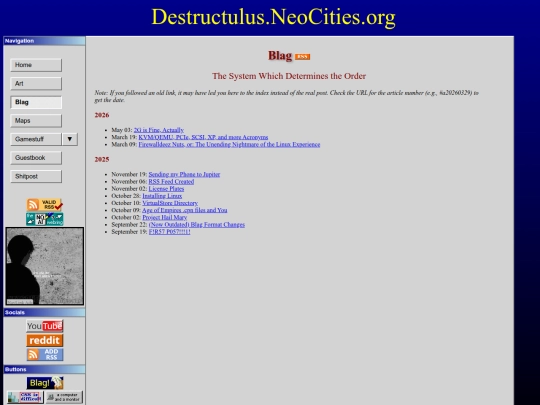 blag screenshot