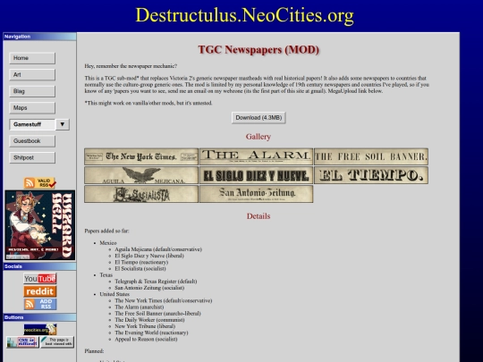 newspapers screenshot