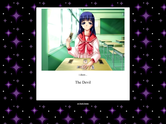 tarot screenshot