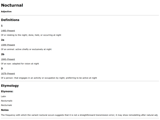 nocturnal.etymology screenshot