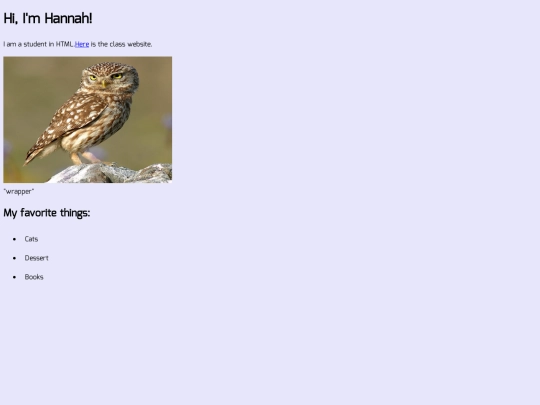hannah screenshot