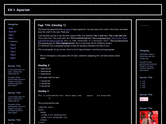 index screenshot