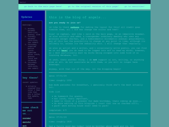 therealblog screenshot