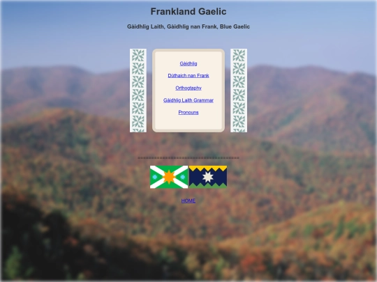 languageSplashpages/franklandGaelicSP screenshot