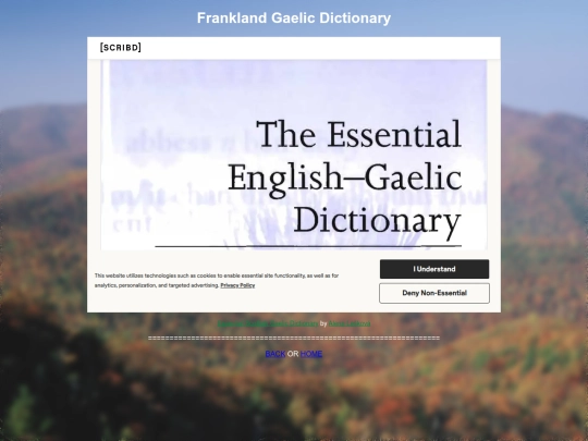 lexicon/fullDictionaries/frankland_gaelic_dictionary screenshot