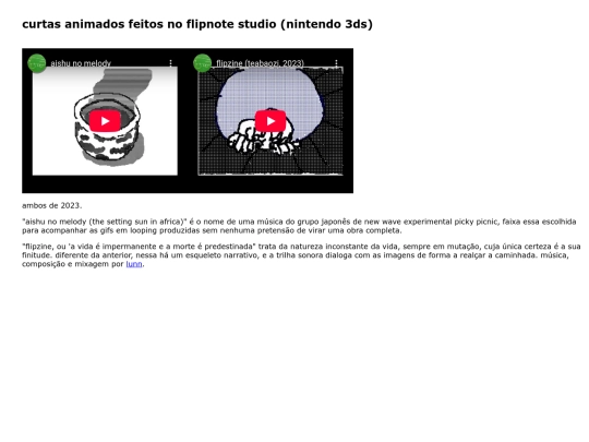 animacoes screenshot