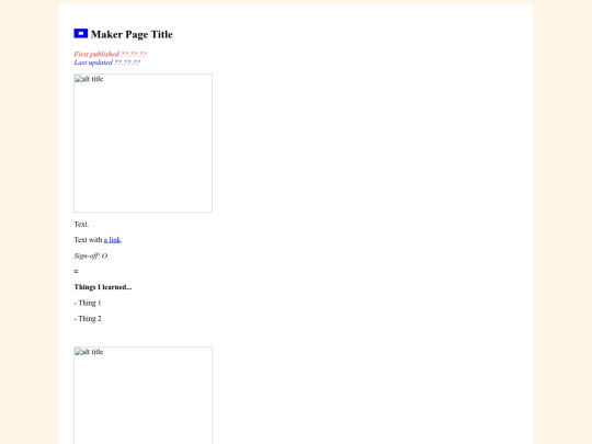 articles/blanktemplate screenshot