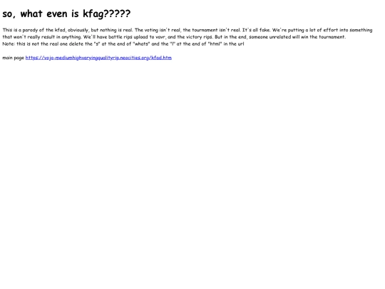 whats-even-is-kfag screenshot