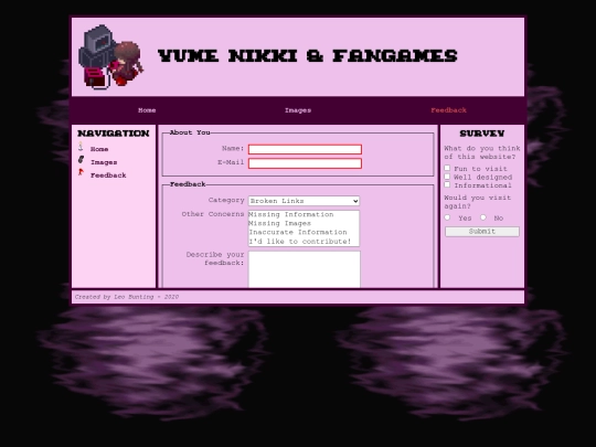 pages/feedback screenshot
