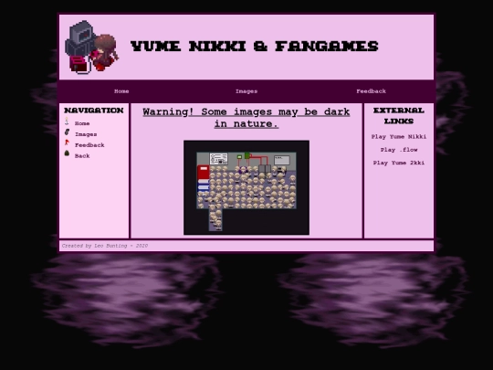pages/yume2kki/yume2kki_events screenshot