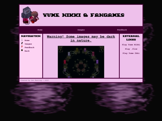 pages/yumenikki/yumenikki_areas screenshot