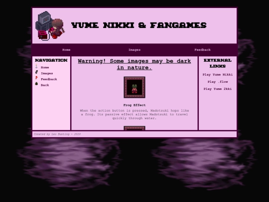 pages/yumenikki/yumenikki_effects screenshot