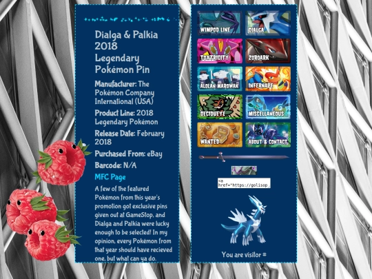 dialga/keychainspins screenshot