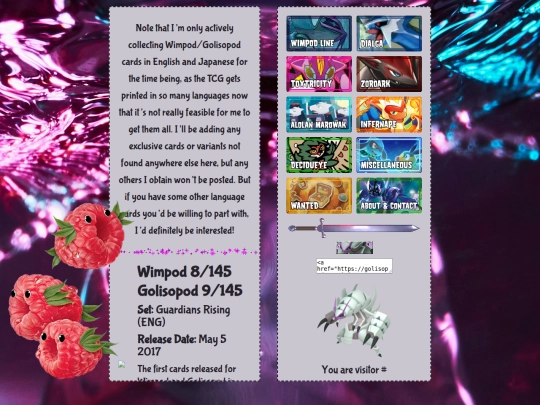 pods/cards screenshot