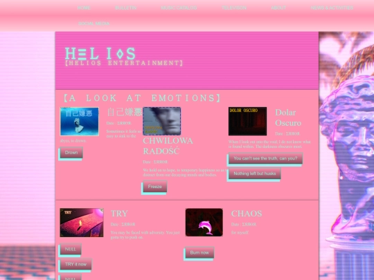 Emotions screenshot