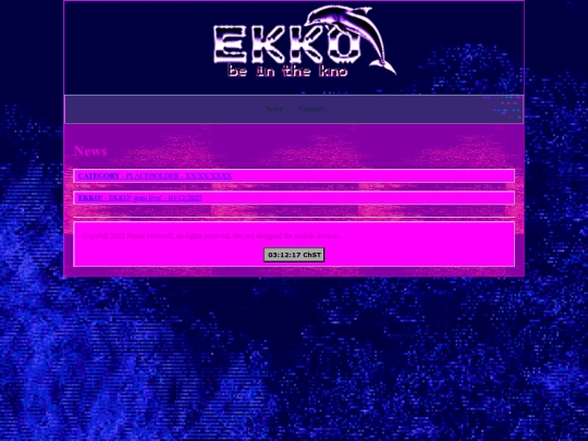 ekko screenshot