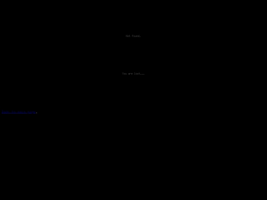 not_found screenshot