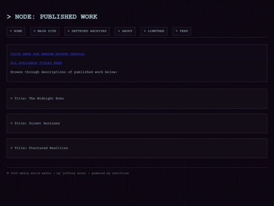 published screenshot