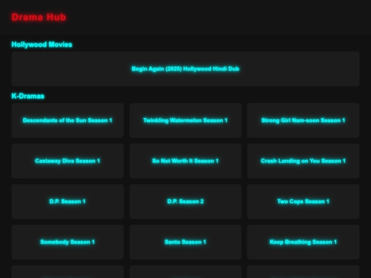 index  screenshot