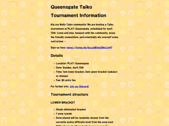 tournament screenshot