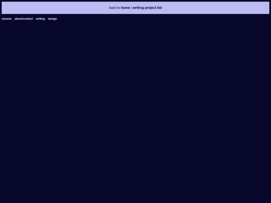 Project Galleries/Writing/august turner screenshot