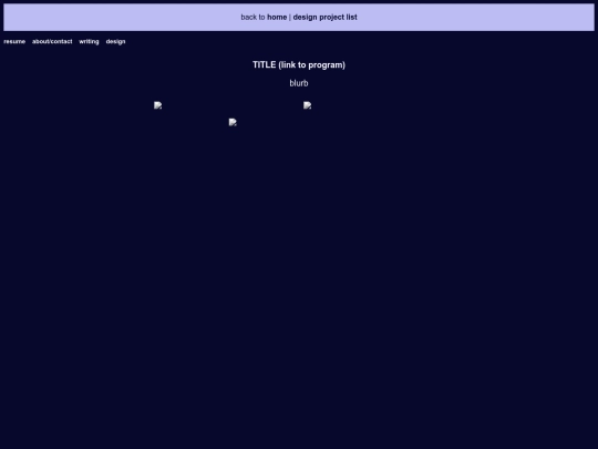 Project Galleries/project-gallery-template screenshot