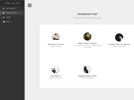 team screenshot