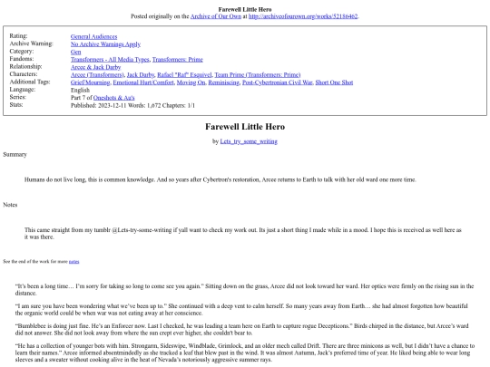 Farewell_Little_Hero screenshot