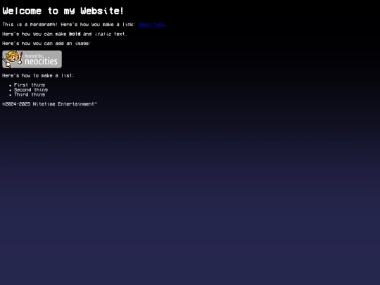 index screenshot