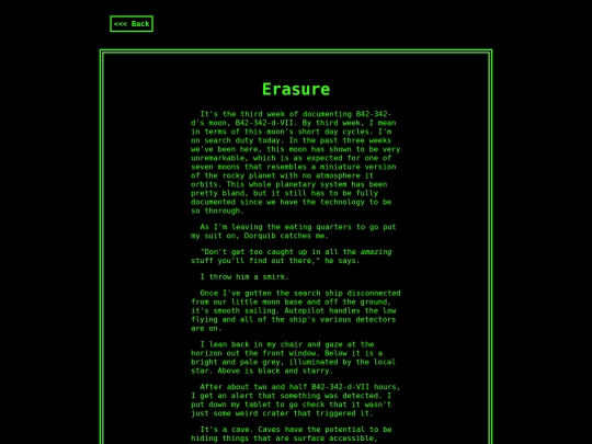 erasure screenshot