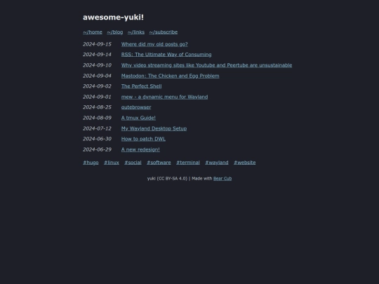 blog screenshot